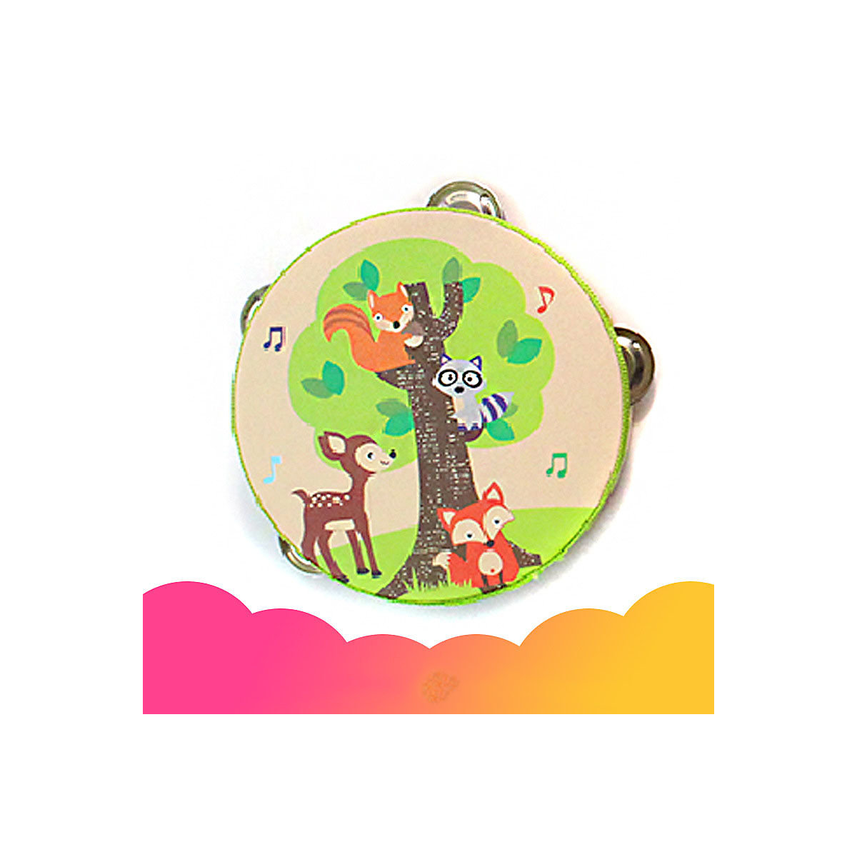 Instrumente für Kinder Early Learning Handglockentrommel