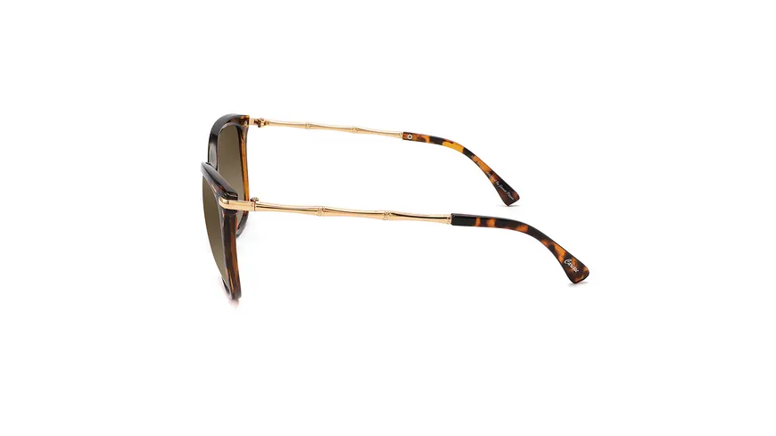 Caresse Brillenmode Sonnenbrille Metallbügel