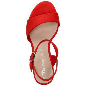 Tamaris Sandale in rot