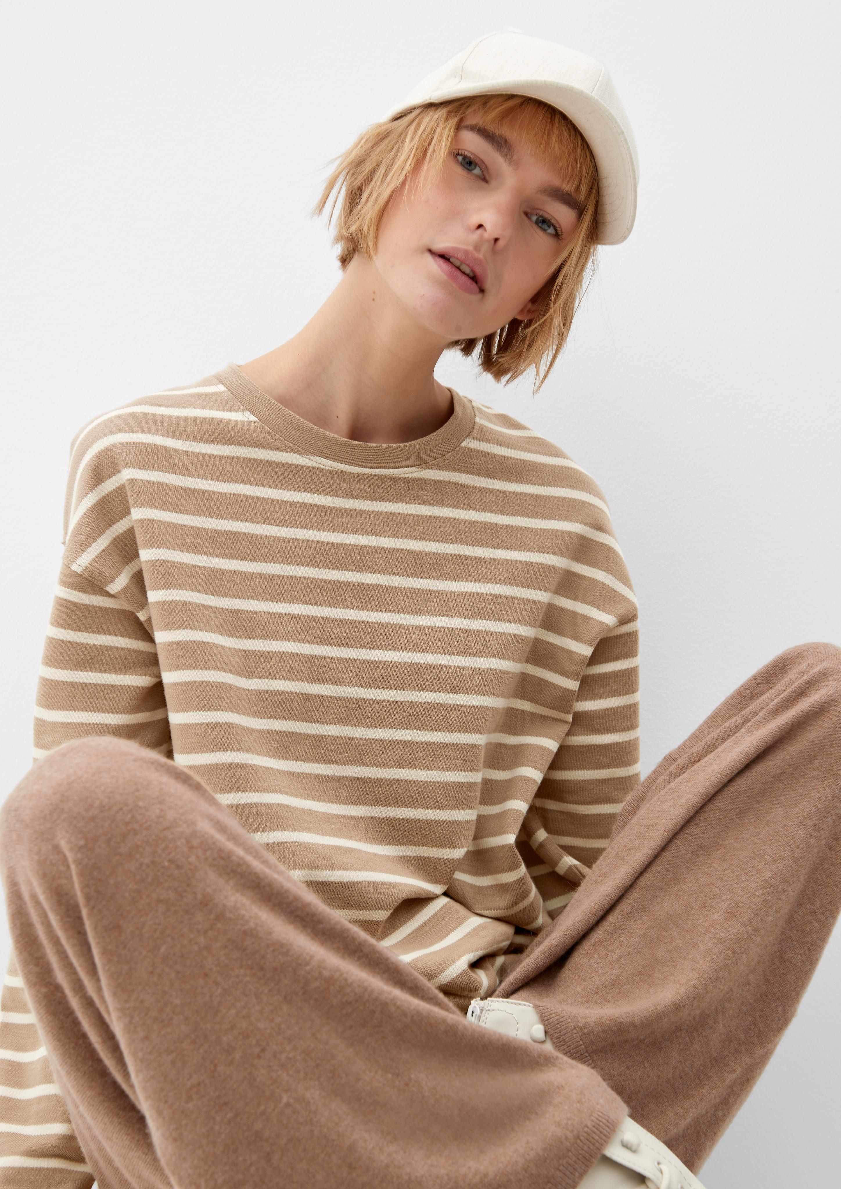 Langarmshirt im Streifendesign  2122278-82G1