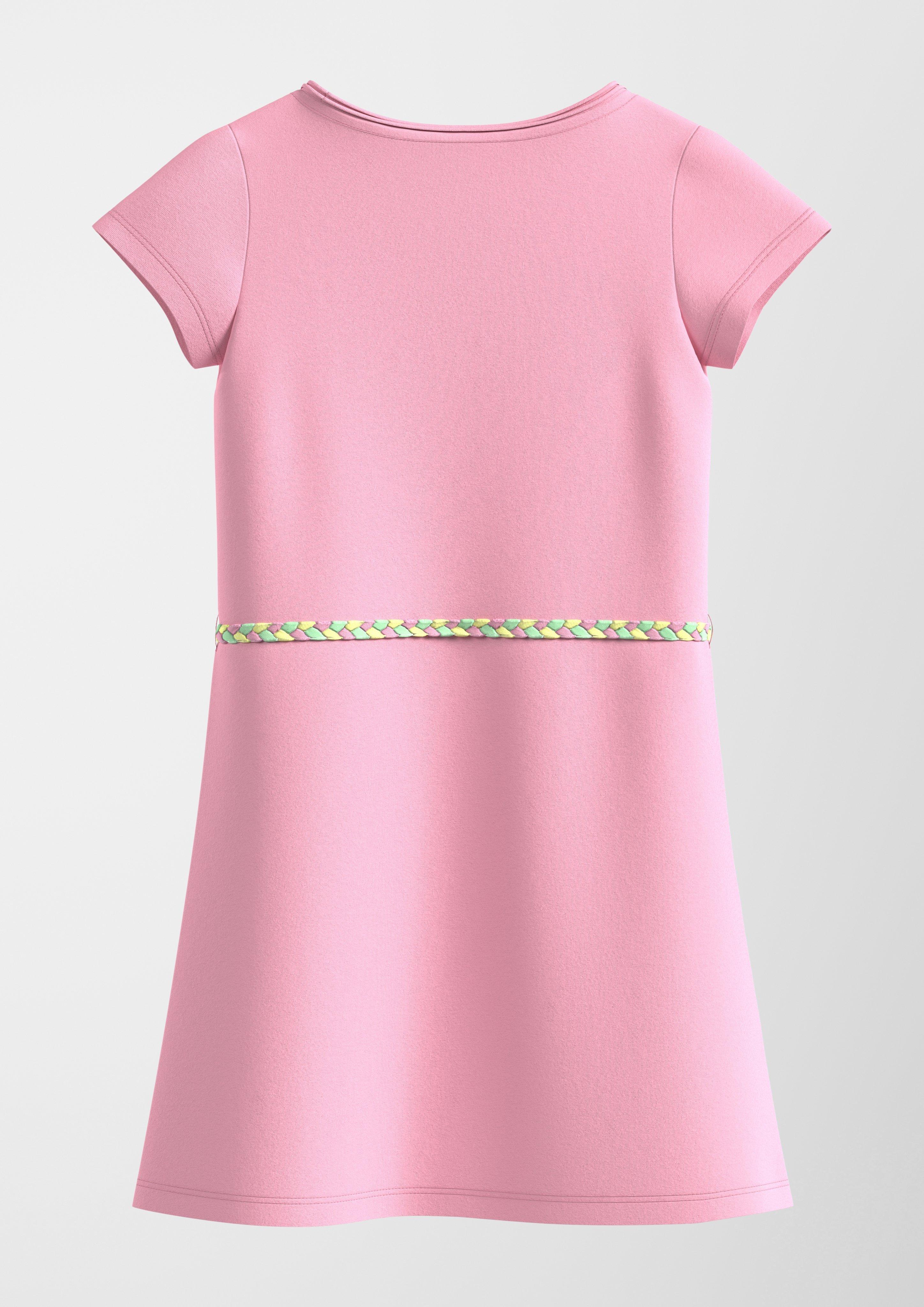 Kurzes Kleid mit Glitzer-Artwork  2131435-4325