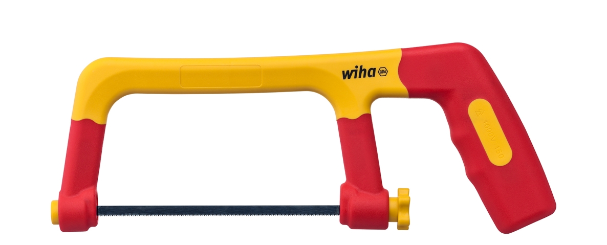Wiha 43125 Isolierte elektrische Bügelsäge mit drei 150 mm Sägeblättern (43125)