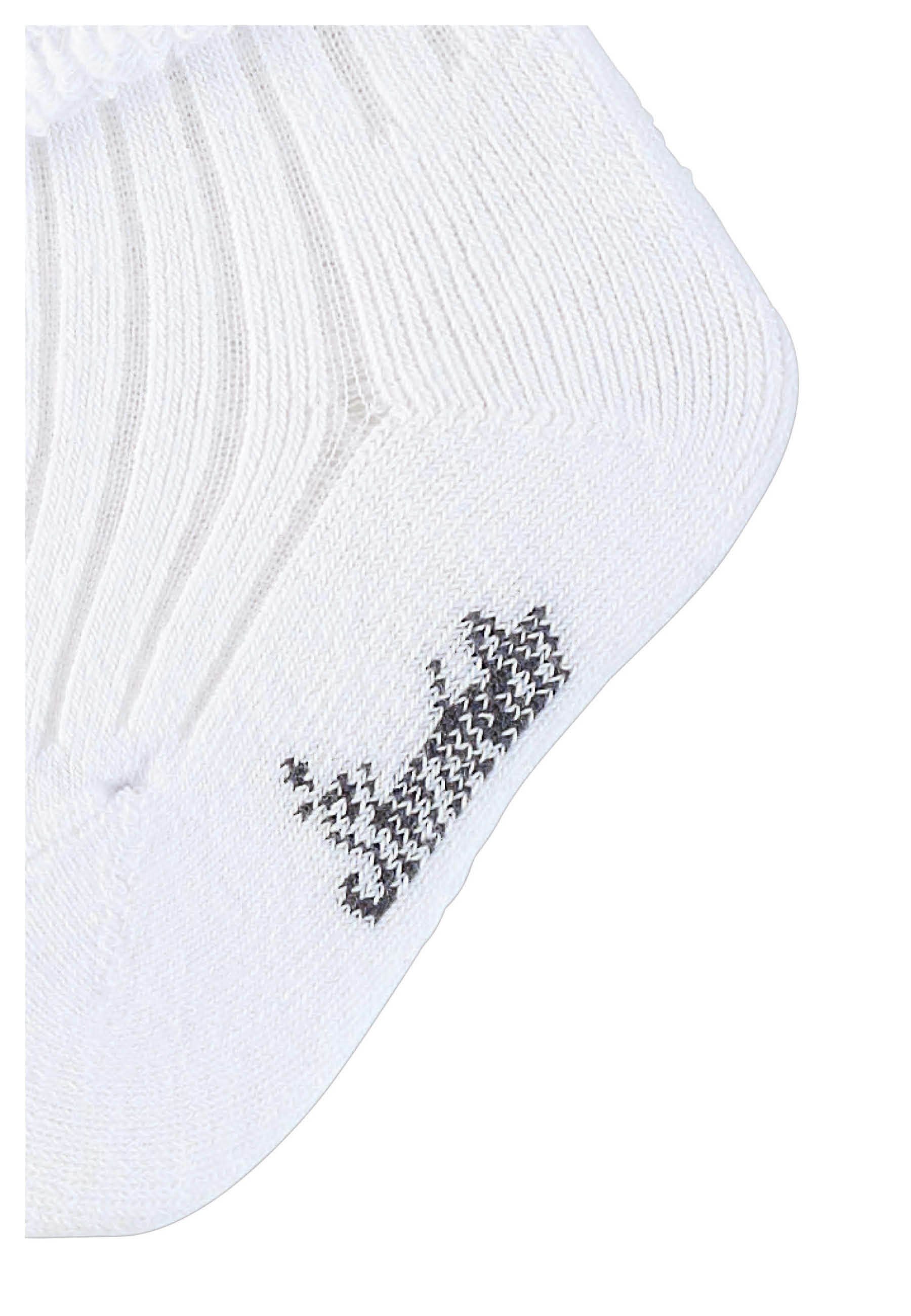 Sterntaler® Basicsocken Baby-Söckchen uni (Söckchen mit Vollplüsch, Kindersocken gemustert) Babysocken mit süßen Motiven, Kurzsocken mit Umschlag