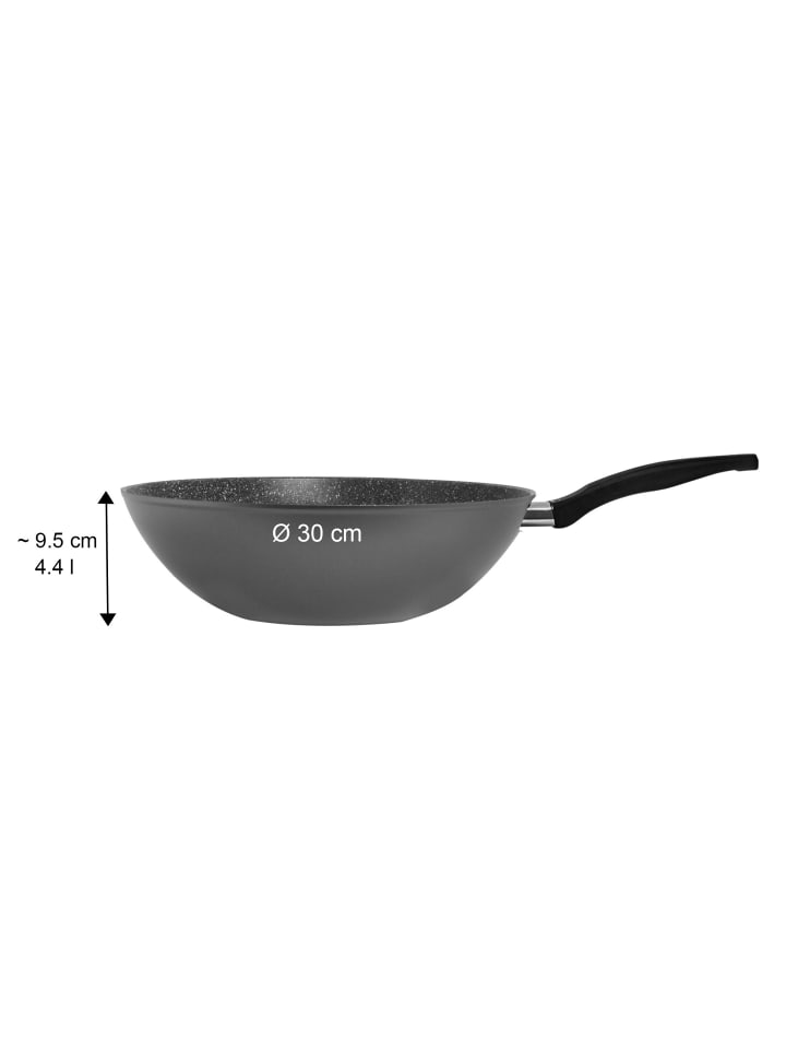 Stoneline Wokpfanne 30 cm in Anthrazit günstig kaufen Ø 30 cm