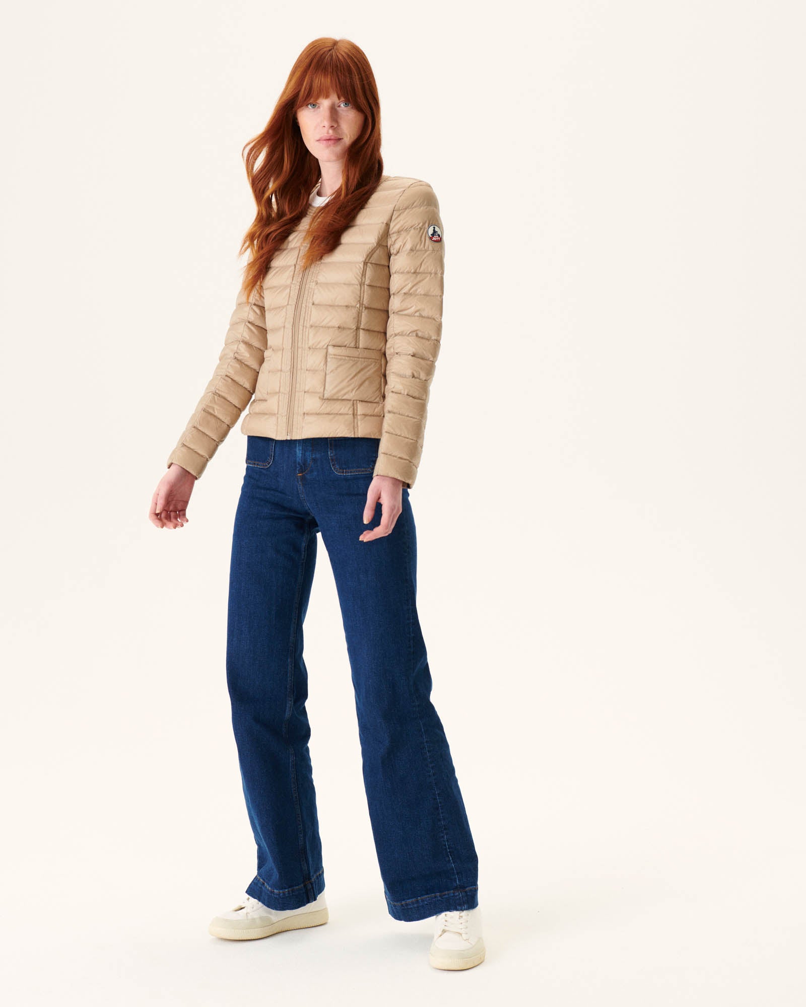Doudoune légère Beige Douda