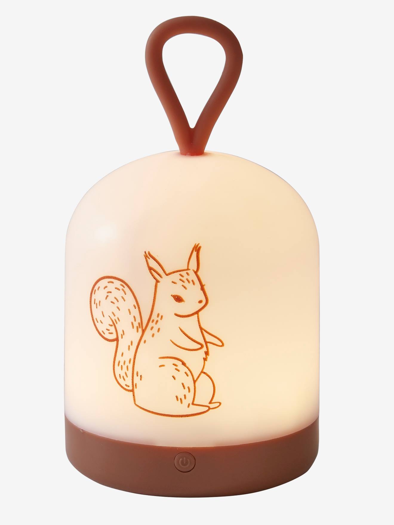 Veilleuse portative Écureuil terracotta