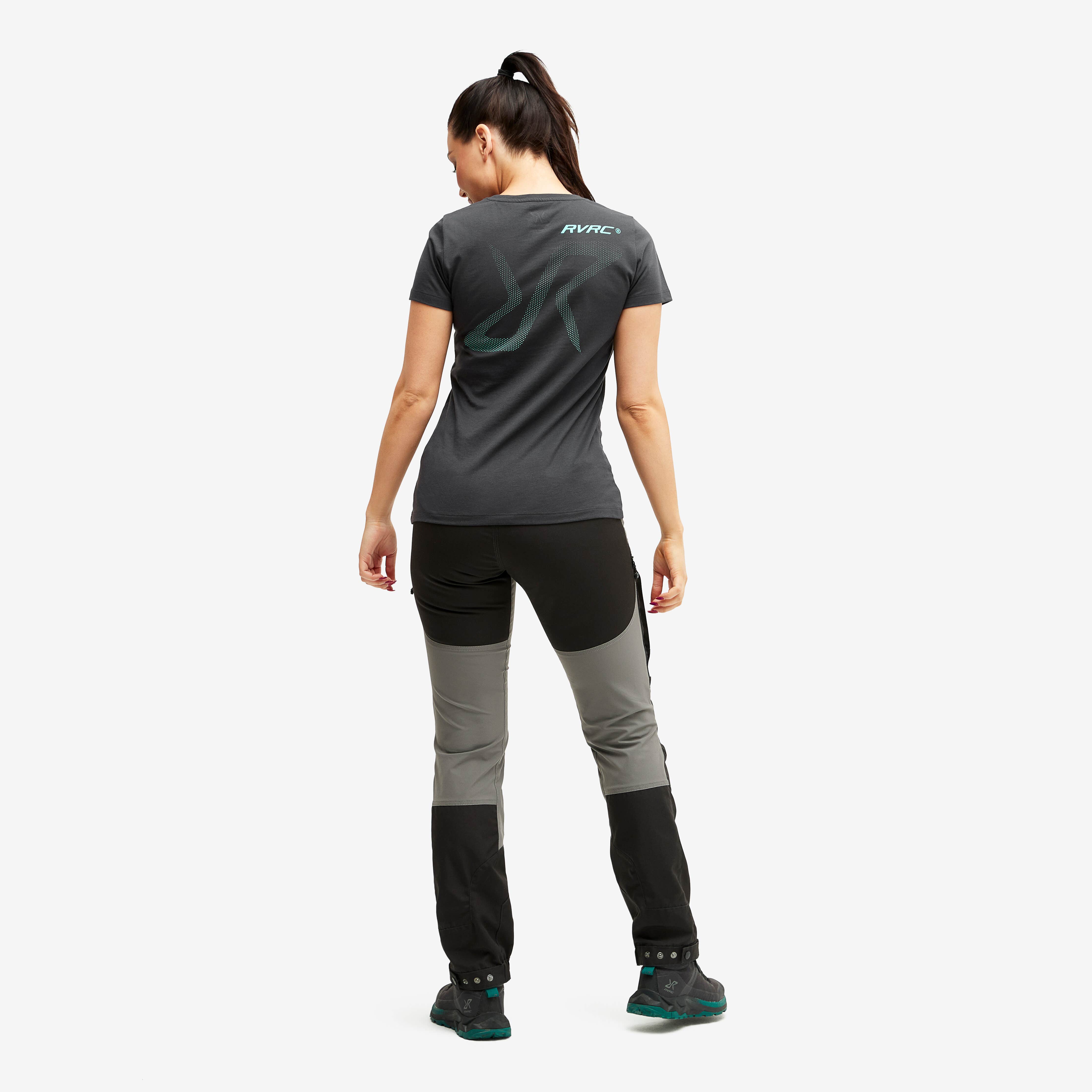 Fat Graphic Tee Femme Obsidian