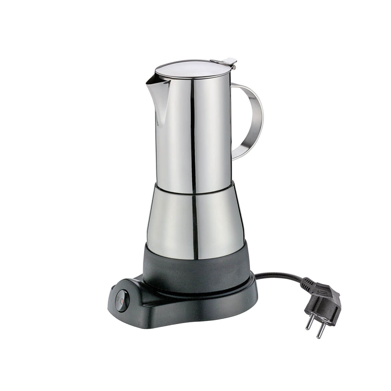 Cilio Espressomaschine Cilio Espressokocher AIDA 6 Tassen elektrisch