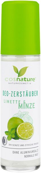 Cosnature Zerstäuber Limette & Minze Deodorant Spray