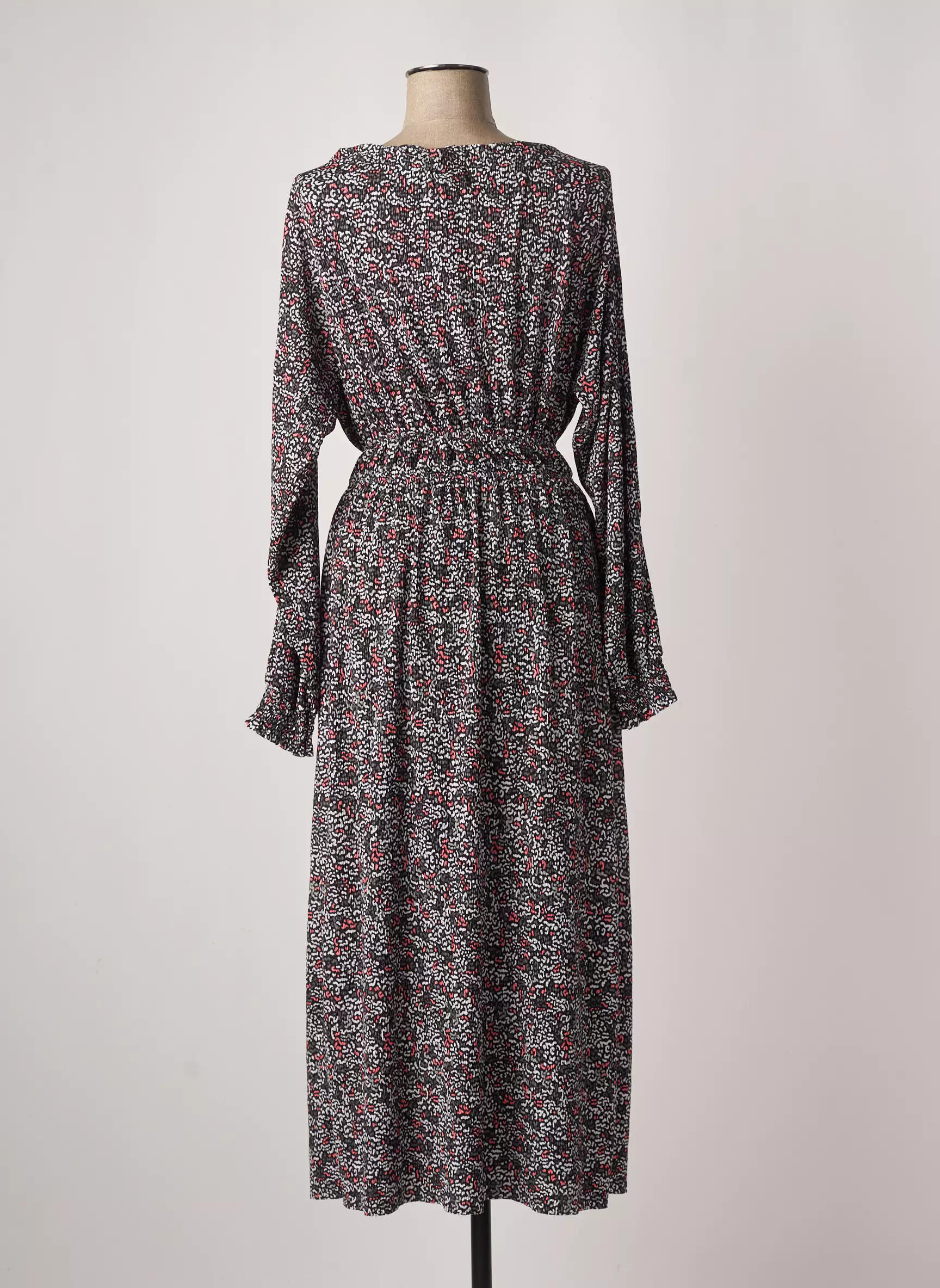 Salsa Robes Mi Longues Femme couleur gris