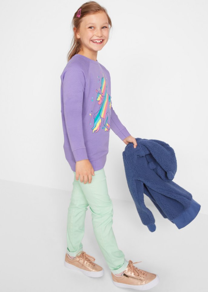 Mädchen Sweatshirt aus Bio-Baumwolle