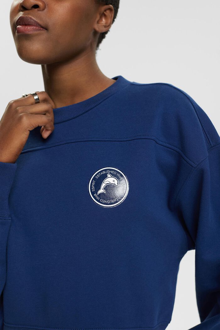 Recycelt: Cropped Sweatshirt