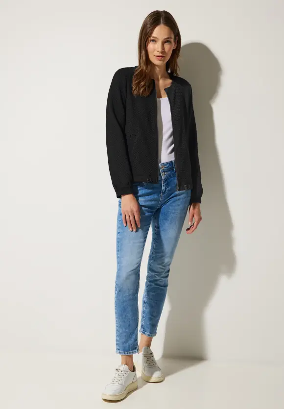 Street One Shirtjacke mit Zipper