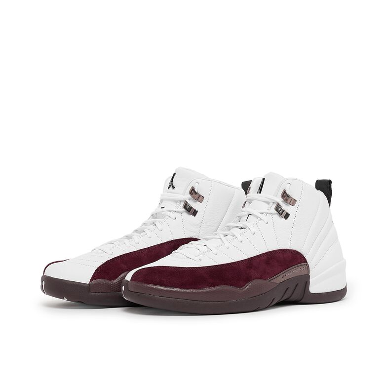 JORDAN x A Ma Maniére Wmns Air Jordan 12 Retro SP white/black-burgundy crush