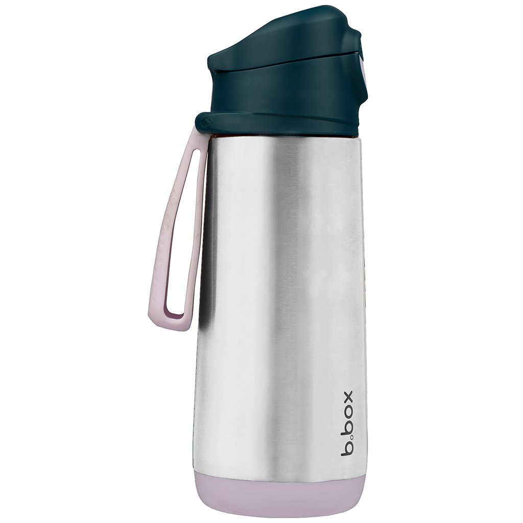 b.box Stahlthermosflasche 500 ml - Indigo/Rosa