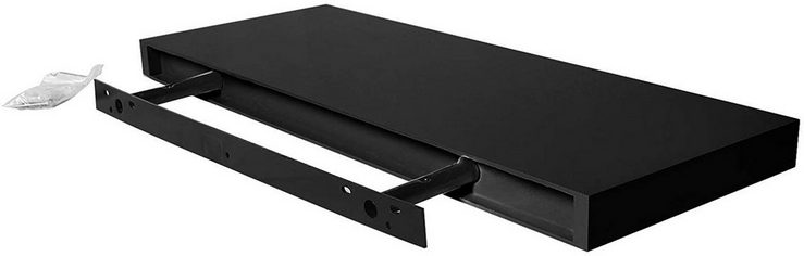 EUGAD Wandregal, 1-tlg., Holz Board Modern in verschiedenen Farben Größen