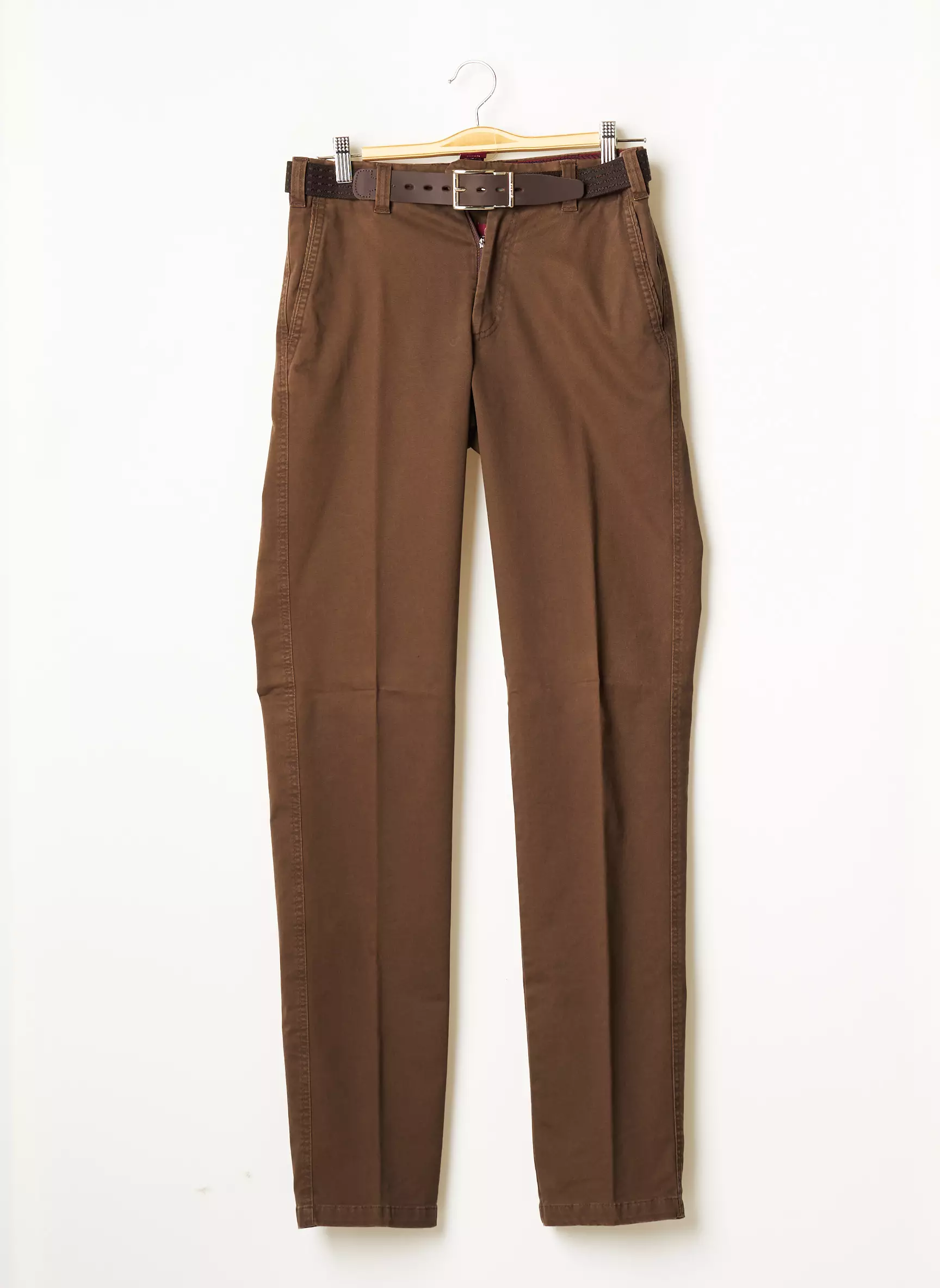 M E N S Pantalons Chino Homme couleur marron