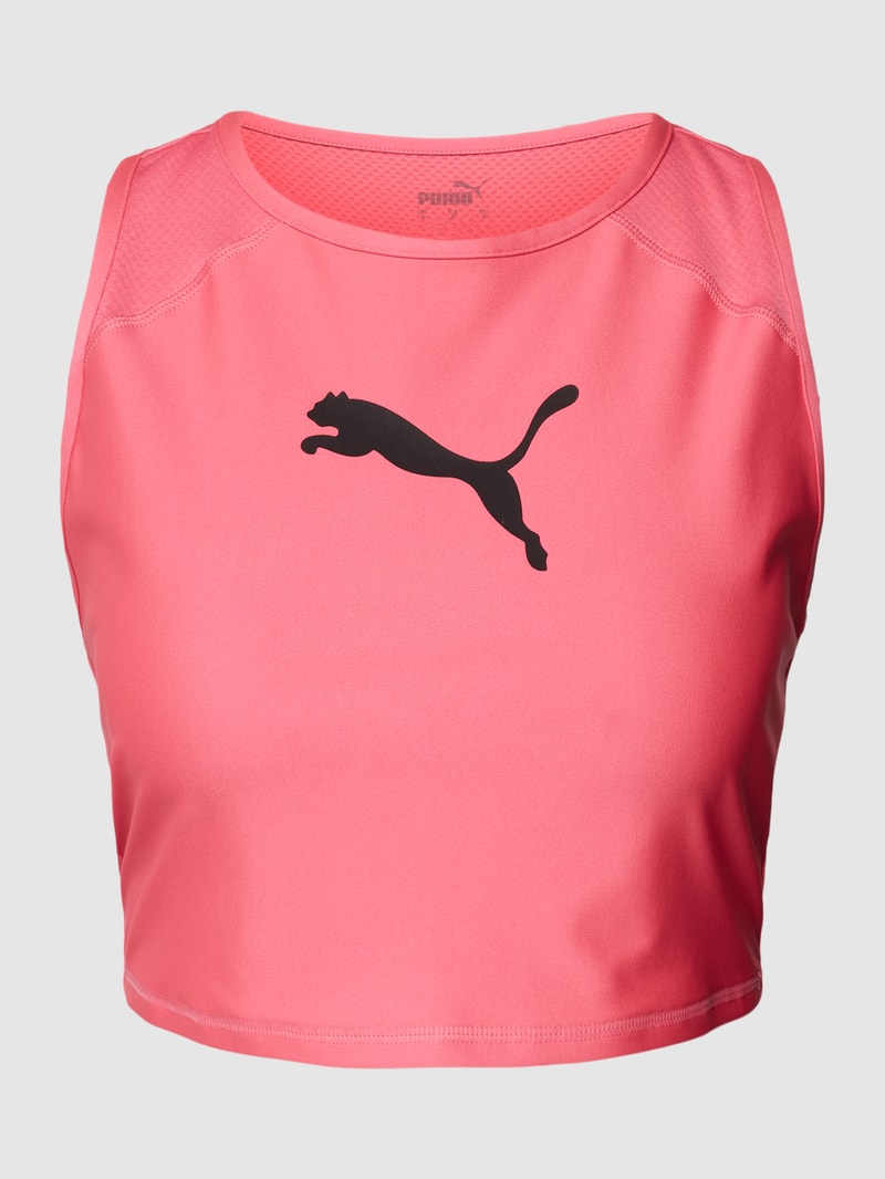 Crop Top mit Label-Detail Modell 'Puma Fit Eversculpt Fitte' in pink