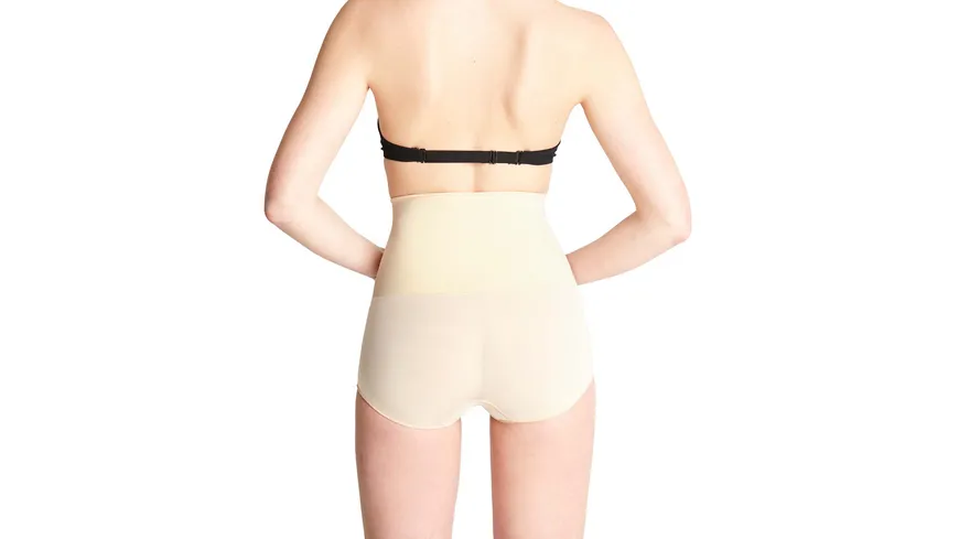 NO-MI Damen figurformende Hipster für eine perfekt geformte Silhouette nude