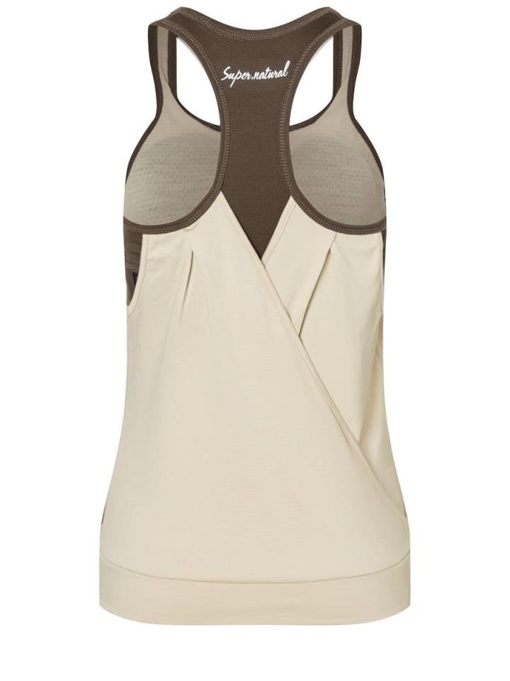 super.natural Merino Tanktop W LIQUID FLOW TANK in dark günstig kaufen