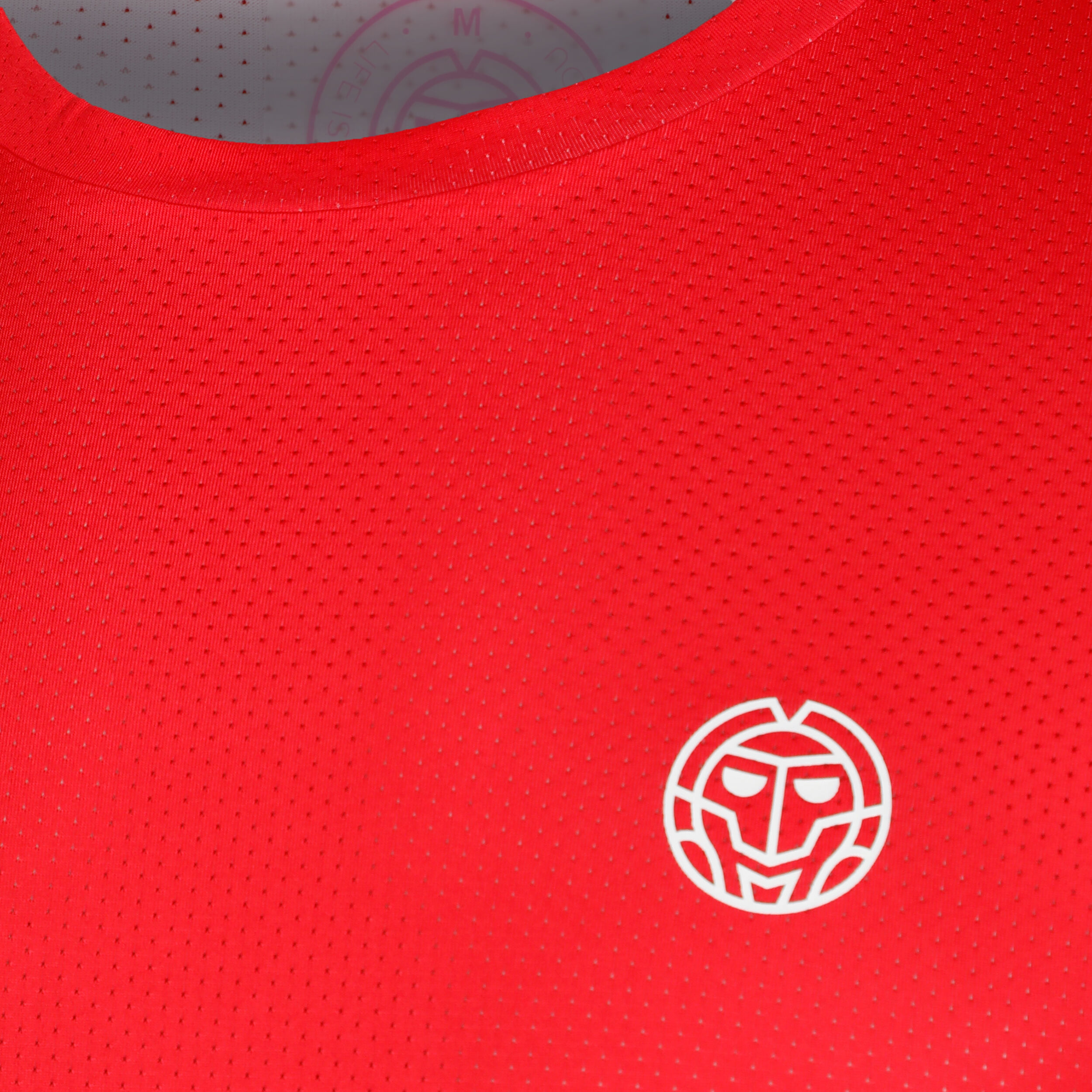 Crew Gradiant T-Shirt Jungen - Rot, Weiß