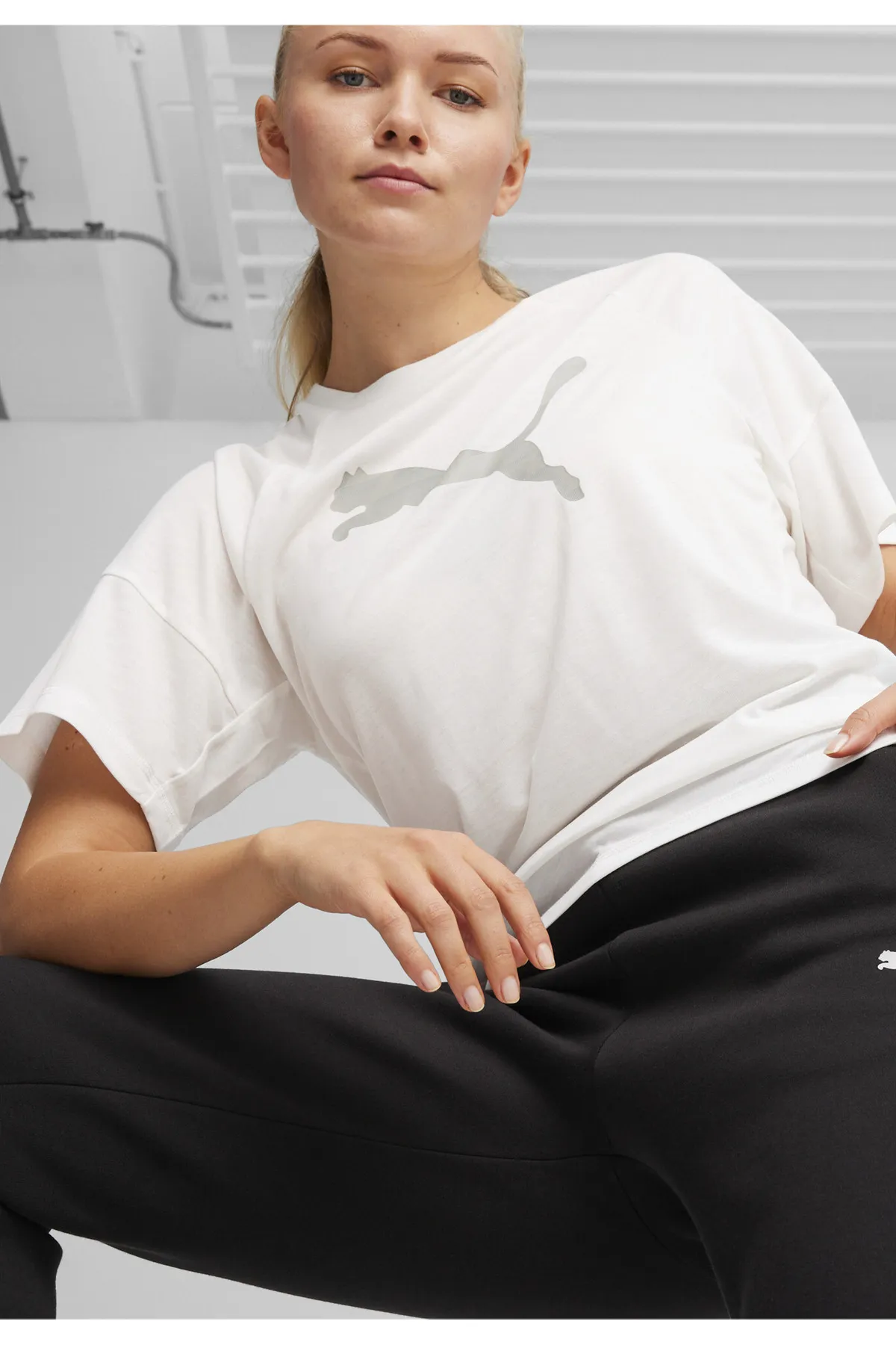 Puma  evoStripe Hose mit hohem Bund