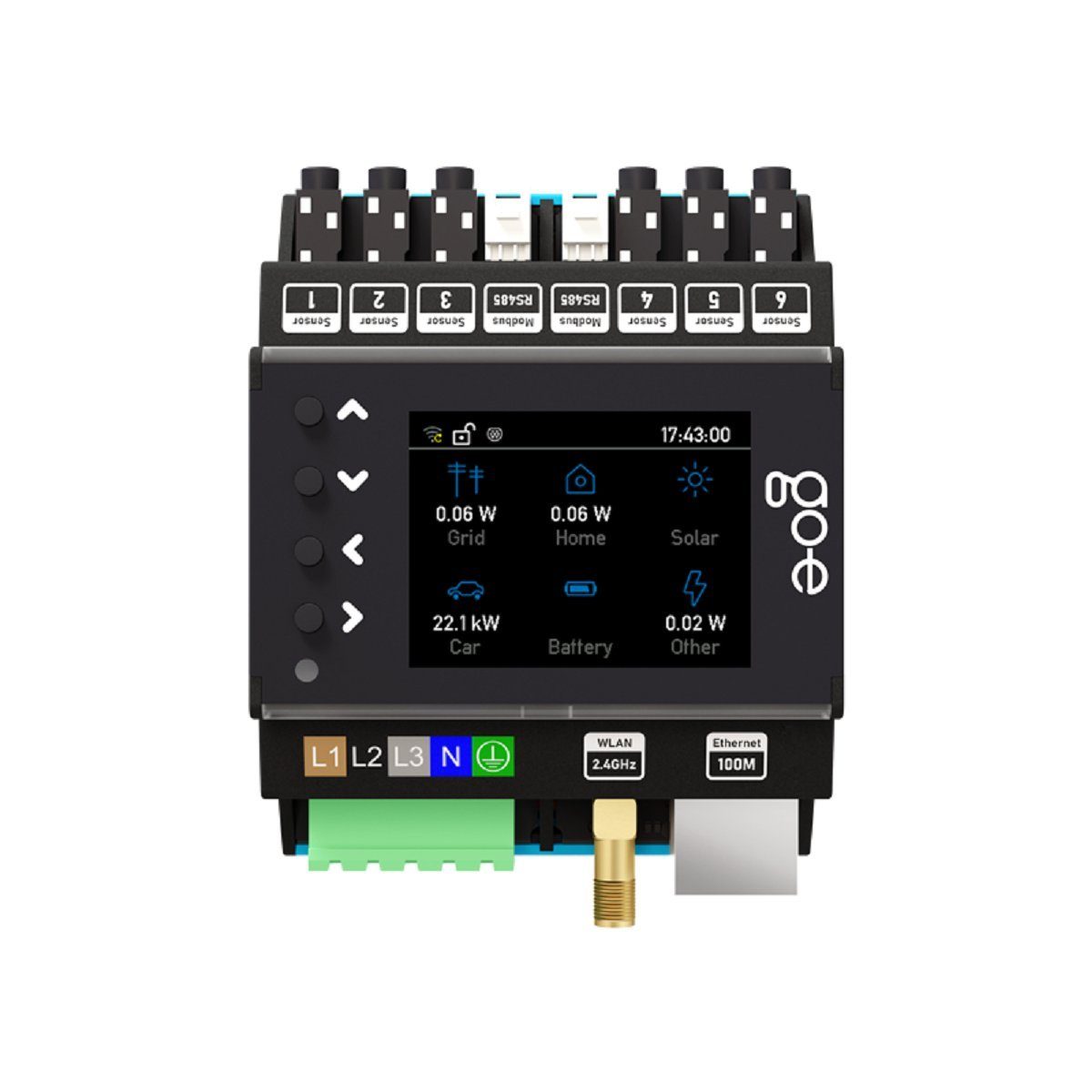 go-e Mobil, Stationär Elektroauto-Ladestation Solar Set Gemini Flex 11kW und Controller, 11kW / 16A, 3, 1-St., RFID-Funktion, OCCP