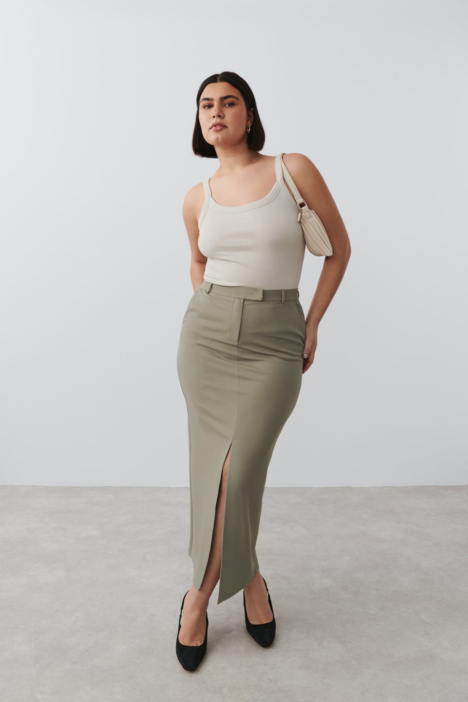 Tailored skirt