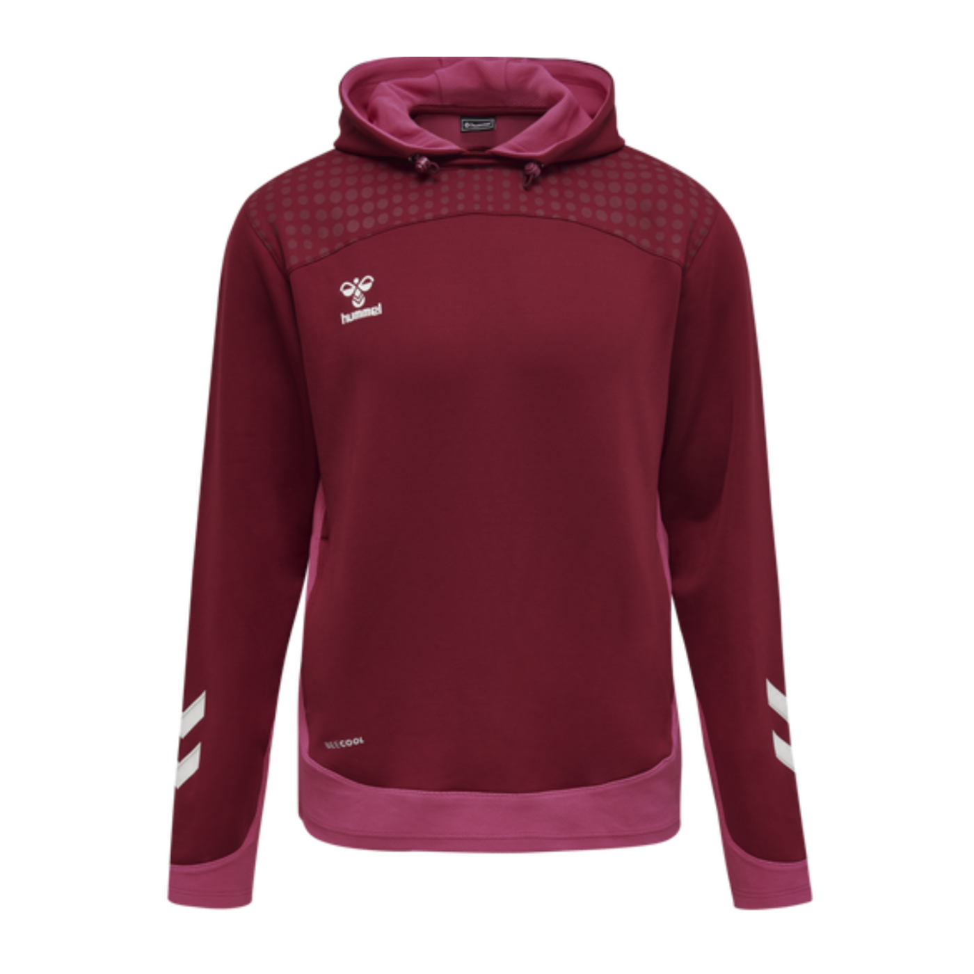 Hummel hmlLEAD Poly Hoody Rot F3584
