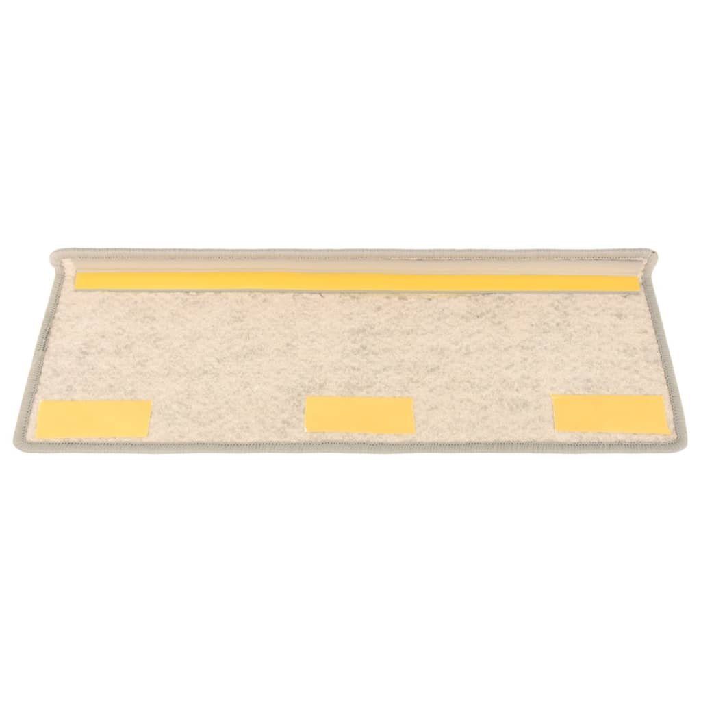 Stufenmatte Treppenmatten Selbstklebend Sisal-Optik 15 Stk. 65x21x4 cm, vidaXL, Andere, Höhe: 0.53 mm