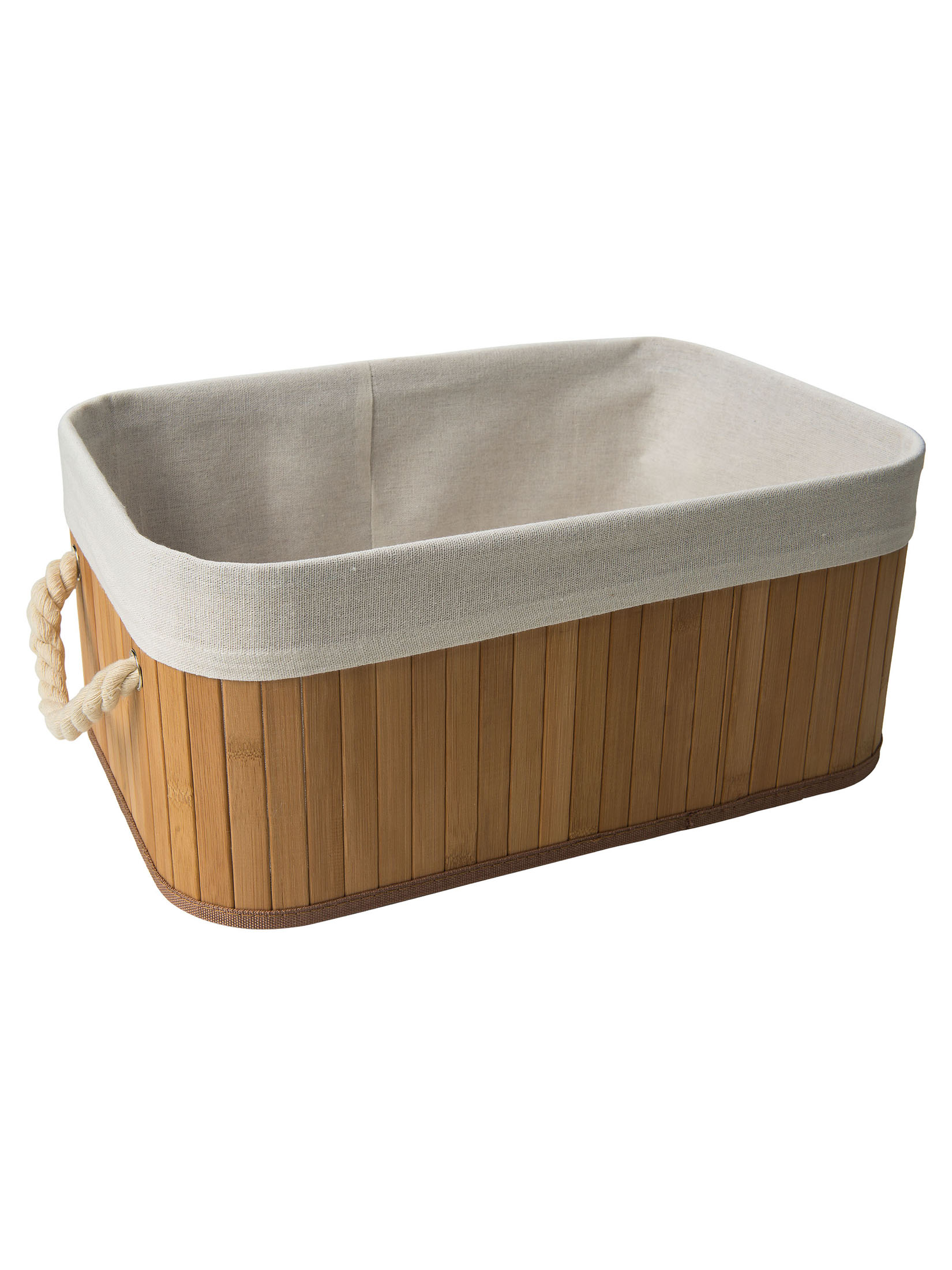 Bambusbox Billi Korb, Hellbraun