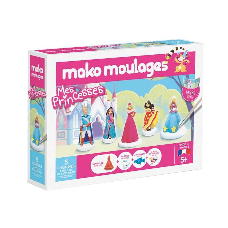 Coffret Mako moulages Mes princesses