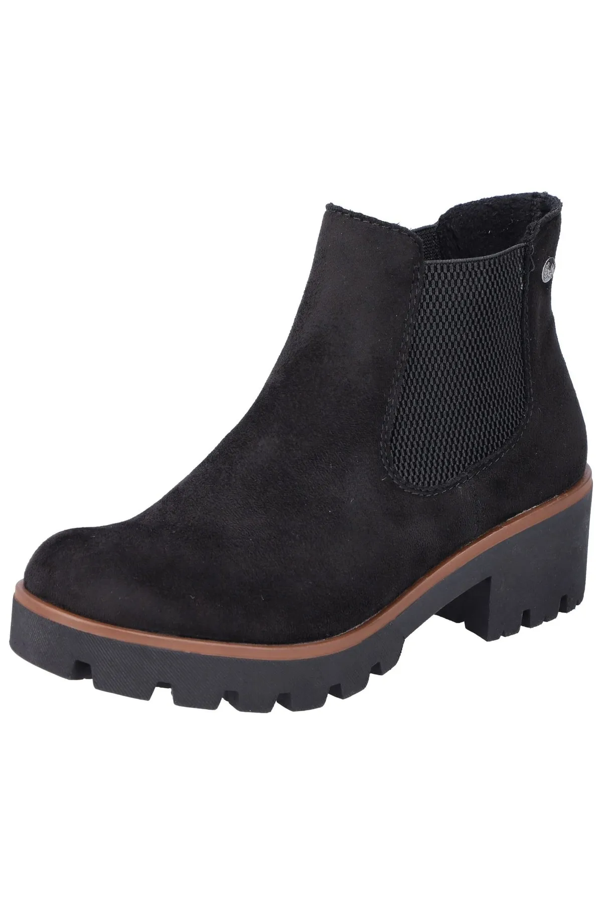 Rieker  Stiefelette - Schwarz - Blockabsatz