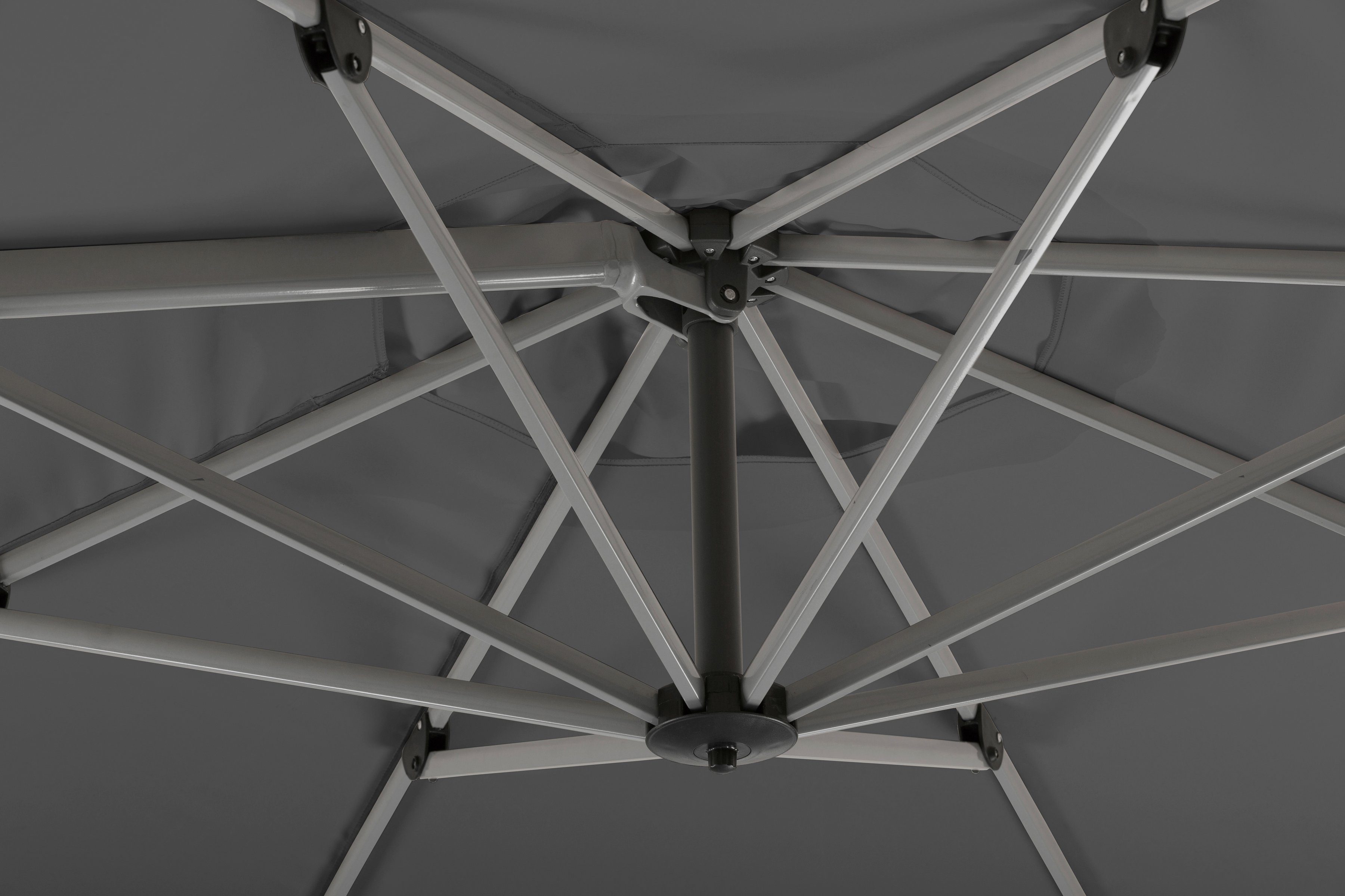 Schneider Schirme Ampelschirm Bermuda, LxB: 410x342 cm, mit Schirmständer, ohne Wegeplatten