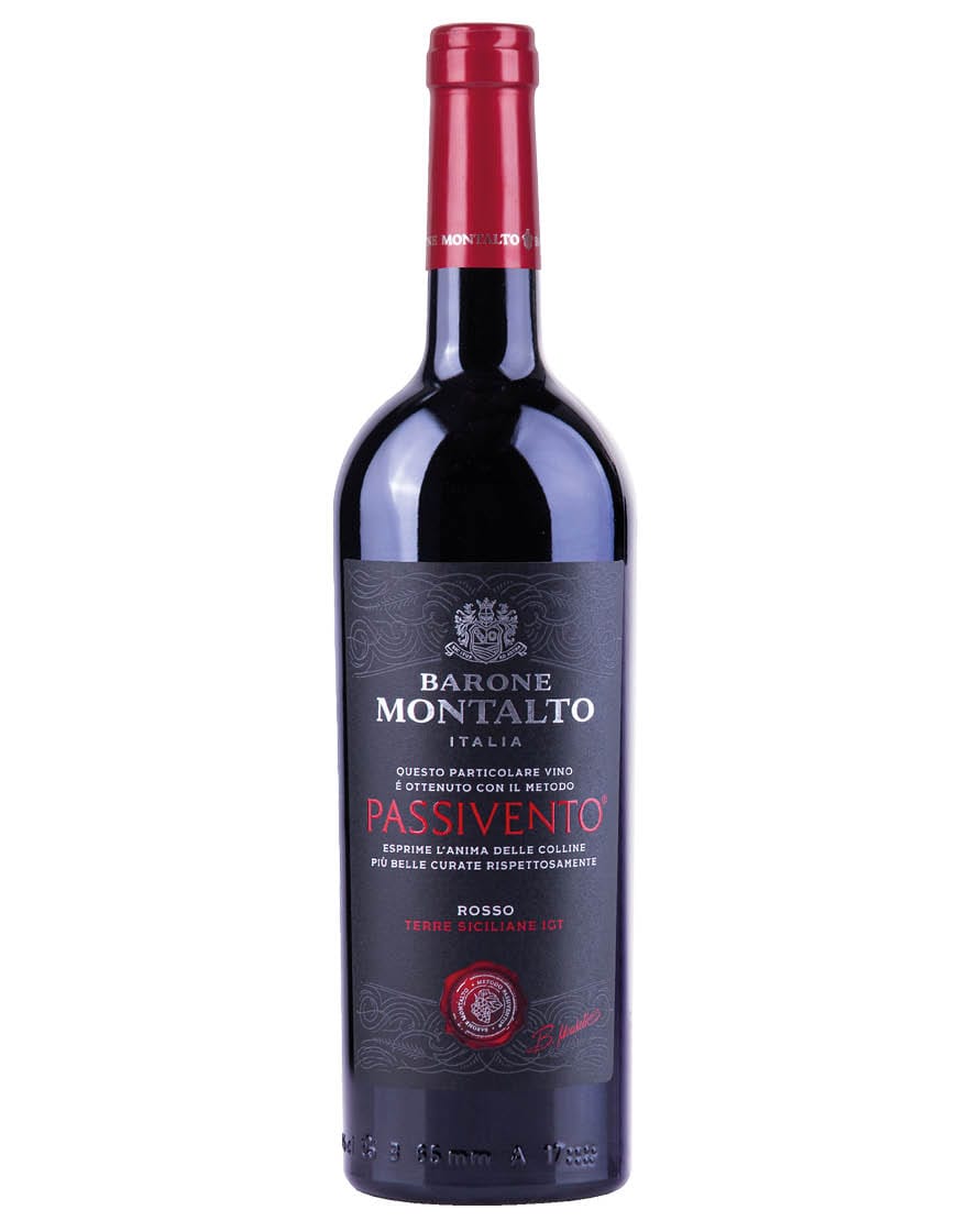 Terre Siciliane IGP Rosso Passivento 2021 Barone Montalto 0,75 ℓ