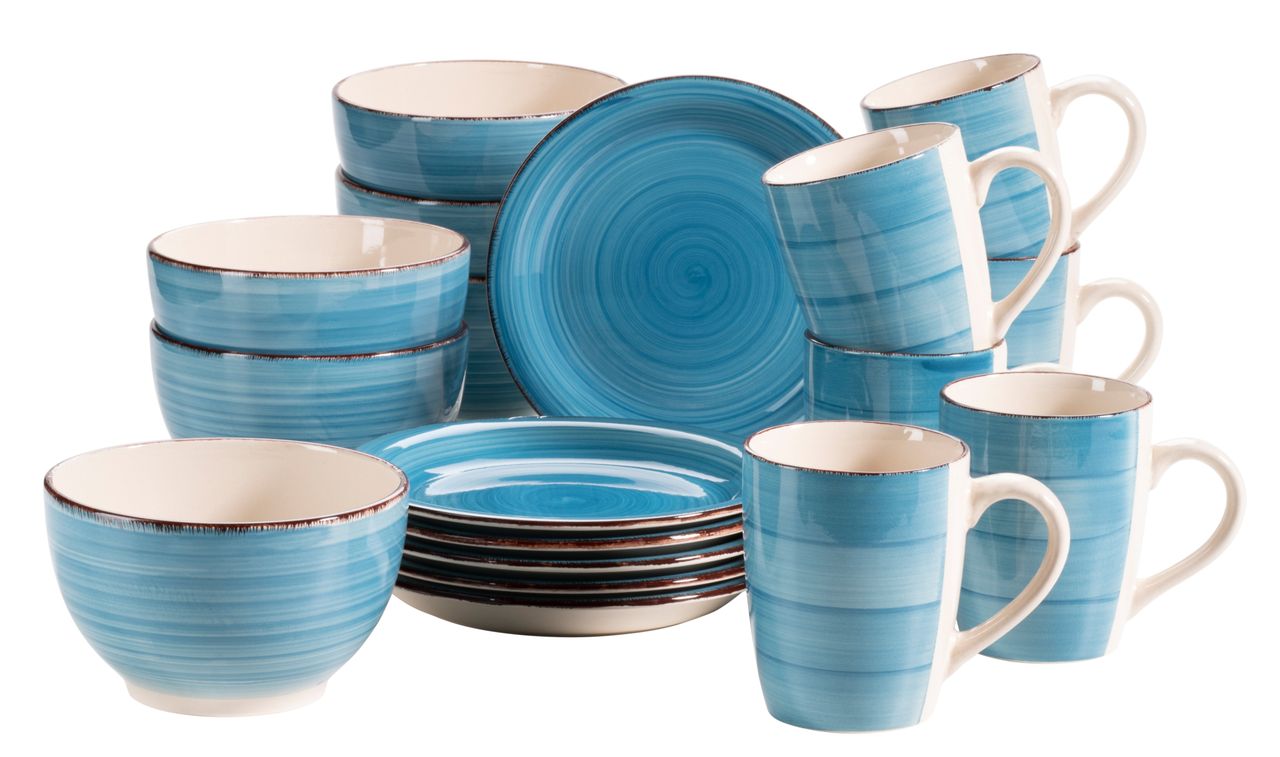 Mäser Serie Lumaca, Frühstücksset 18 teilig für 6 Personen