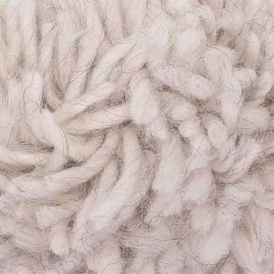 Thick yarn pompom Grey grey