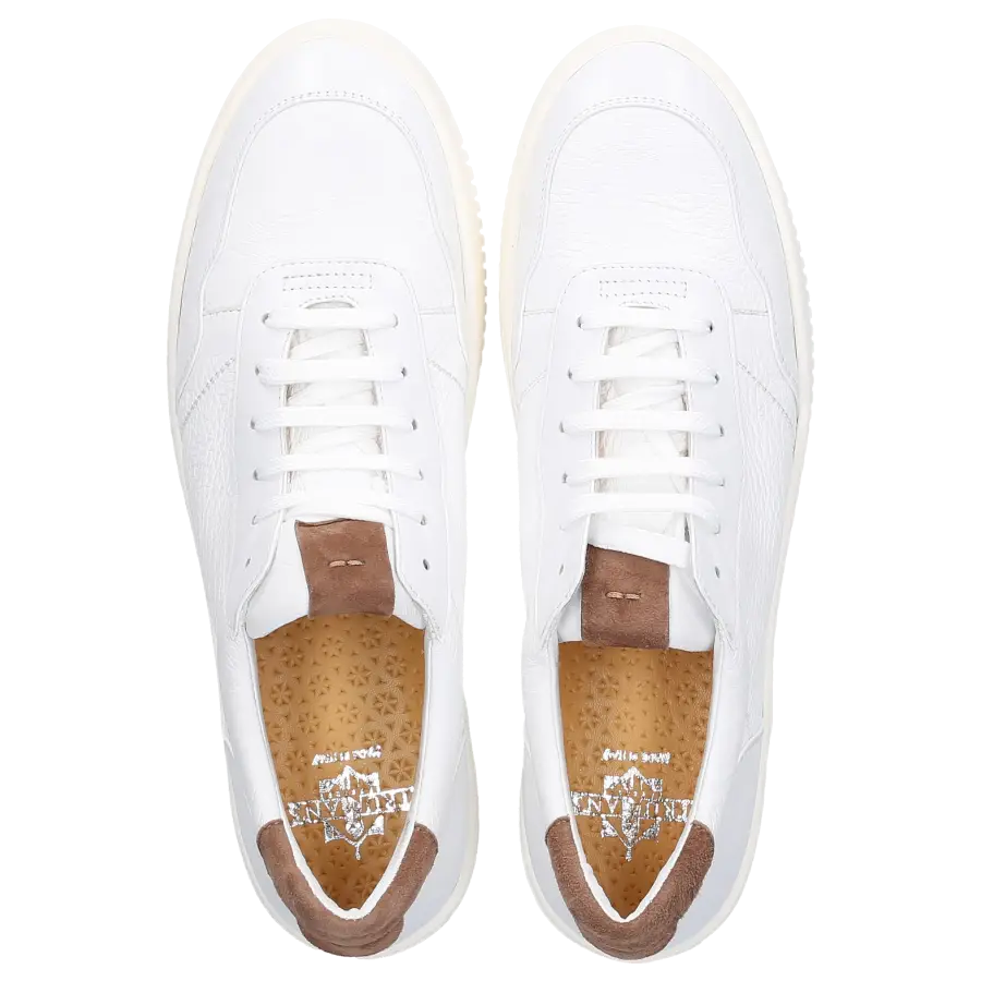 Truman's - Sneaker low 9374 Hirschleder - weiß