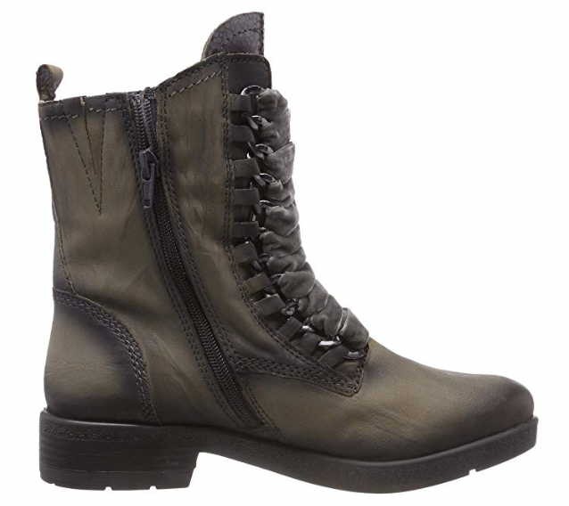 BUGATTI Schnür-Stiefeletten grau Scara