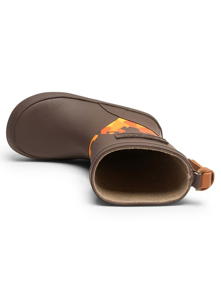 bisgaard Gummistiefel in Braun/ Orange günstig kaufen