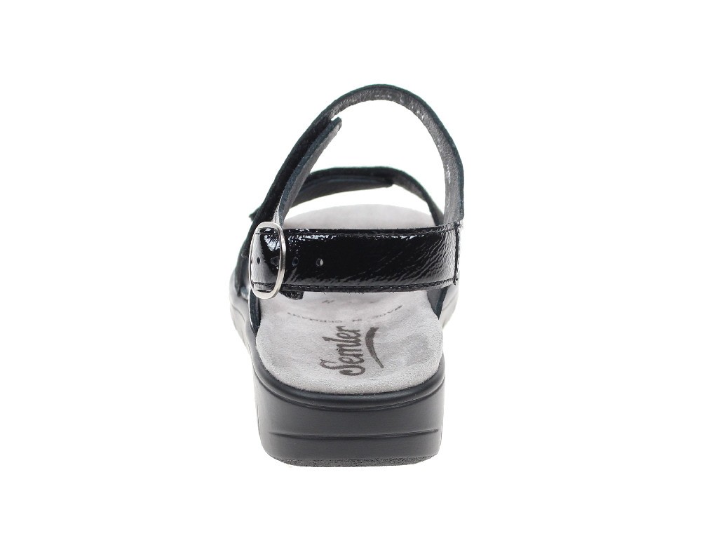 SEMLER Komfort Sandalen schwarz