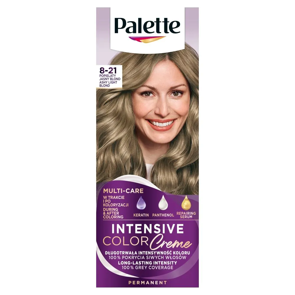 Palette Intensive Color Creme Ash Blonde Hårfarve 8-21