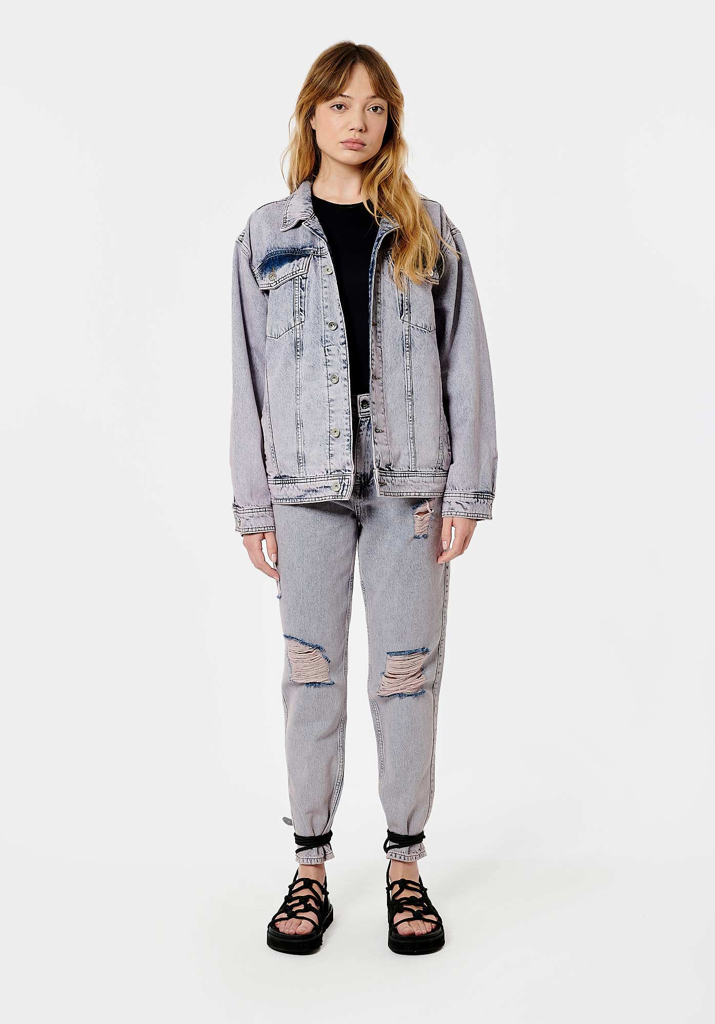 BUDDY  Veste en jean Femme en 100% coton