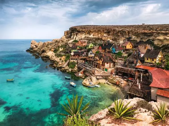 Puzzle 1500 Teile - Popey Village, Malta