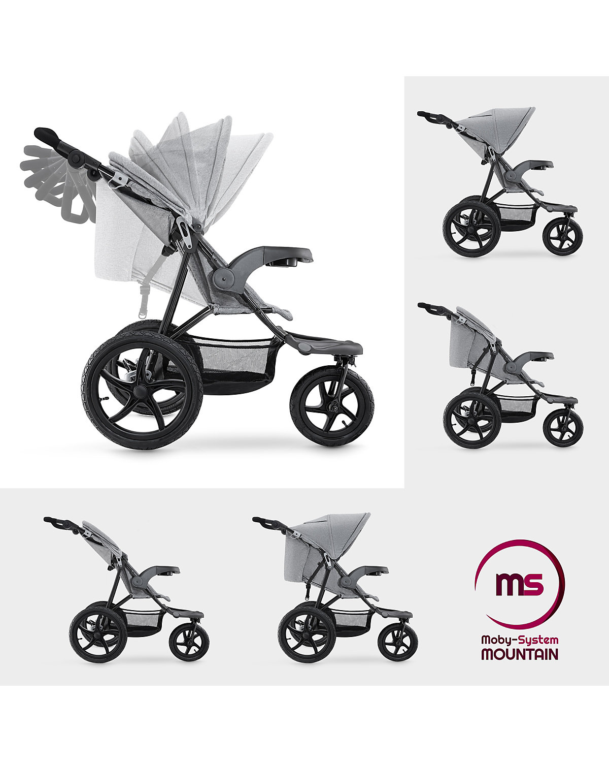 Kinderwagen Buggy für Jogging, bis ca. 15kg