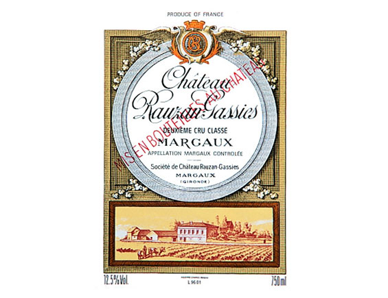 Château Rauzan Gassies 2002 Bordeaux Margaux