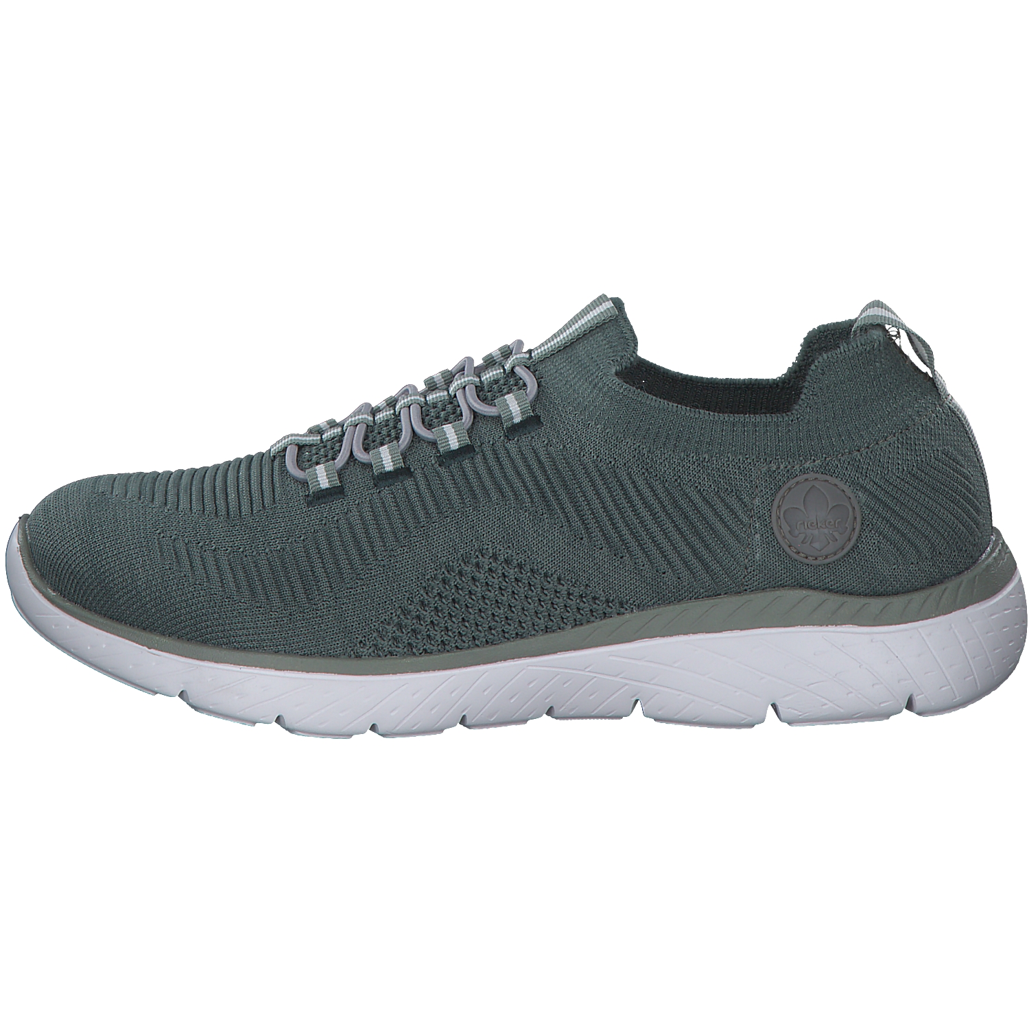 Rieker M5074, Slip-On-Sneaker, Damen, Grün