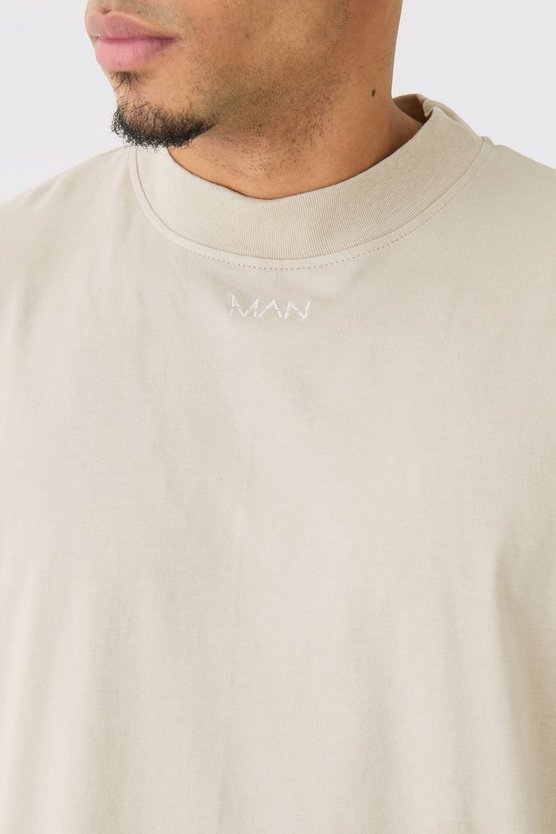 Oversize Man T-Shirt & lockere Shorts