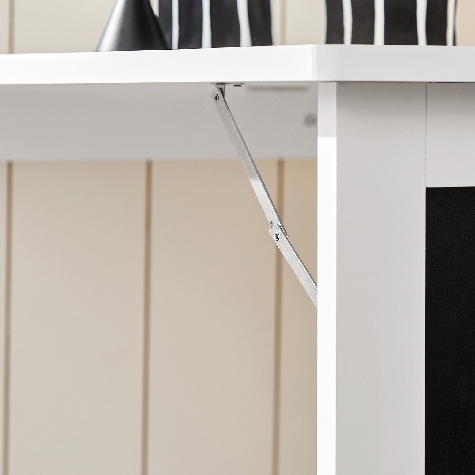SoBuy Klapptisch FWT20, Wandtisch mit Tafel Esstisch Küchentisch Memoboard