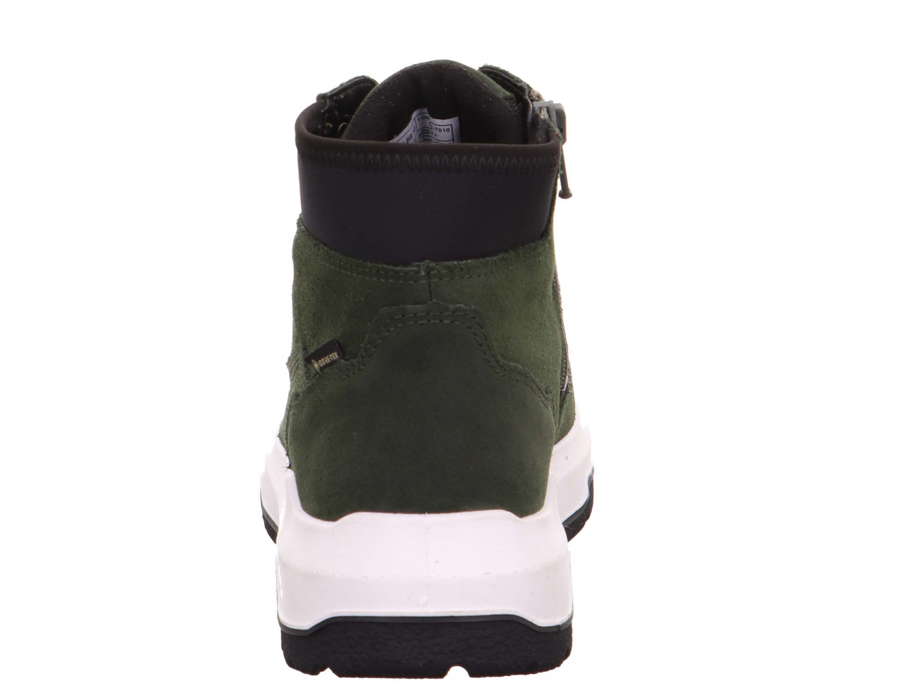 SPACE - Grün/SchwarzBoots mit Reißverschluss